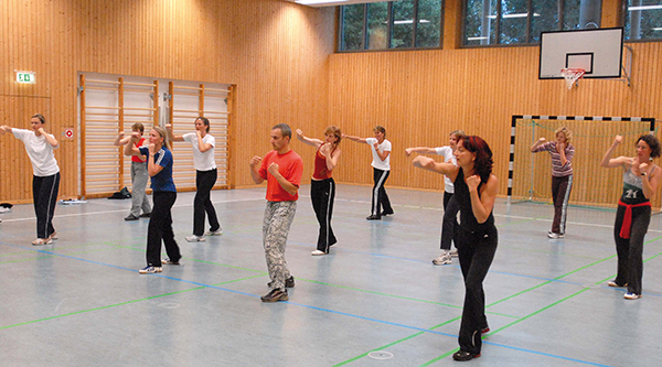 Gymnasium in the Akademiehotel